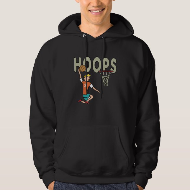 Basketball Hoops Hoodie (Front)