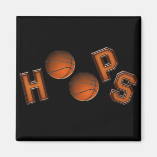 Basketball Hoops Magnet