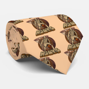 Basketball Hoops Tie