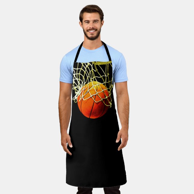 Basketball I Love Apron (Worn)
