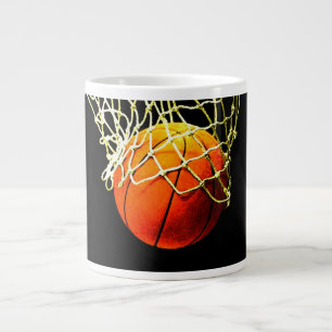 Basketball I Love Large Coffee Mug