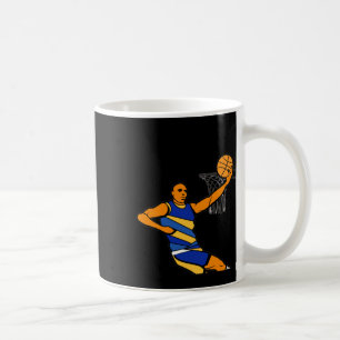 Basketball I On I Coffee Mug