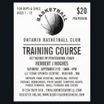 Basketball Icon, Basketball Training Course Flyer<br><div class="desc">Basketball Icon,  Basketball Training Course Advertising Flyers By The Business Card Store.</div>