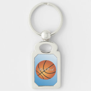 Basketball Image 🏀 Monogram Budget Special  Key Ring