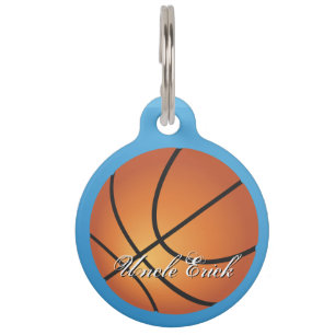 Basketball Image 🏀 Monogram Budget Special  Pet Tag