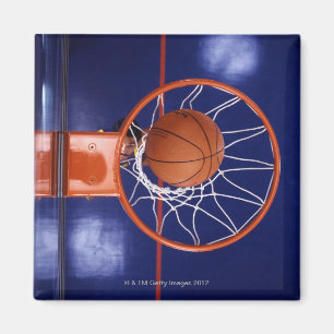 basketball in hoop magnet
