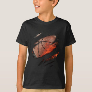 Basketball in me Design T-Shirt