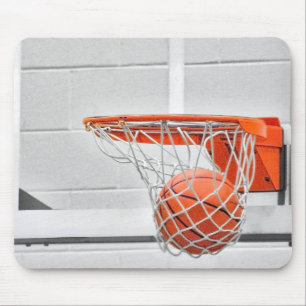 basketball in net mouse mat