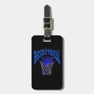 Basketball in the Net Luggage Tag