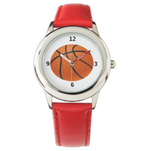 Basketball inspired sports theme watch