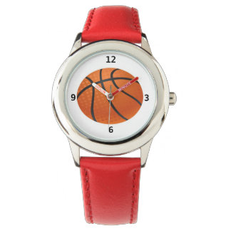 Basketball inspired sports theme watch
