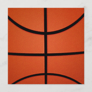 Basketball Invitation