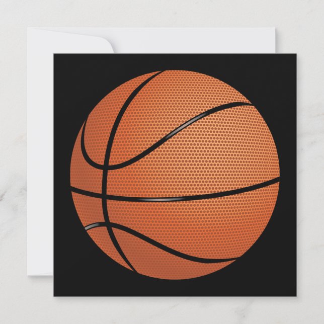 Basketball Invitation (Front)