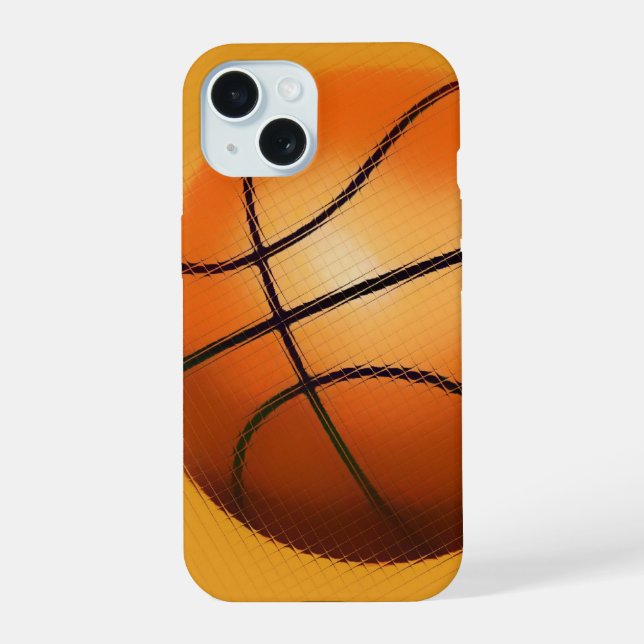 Basketball iPhone 15 Case (Back)