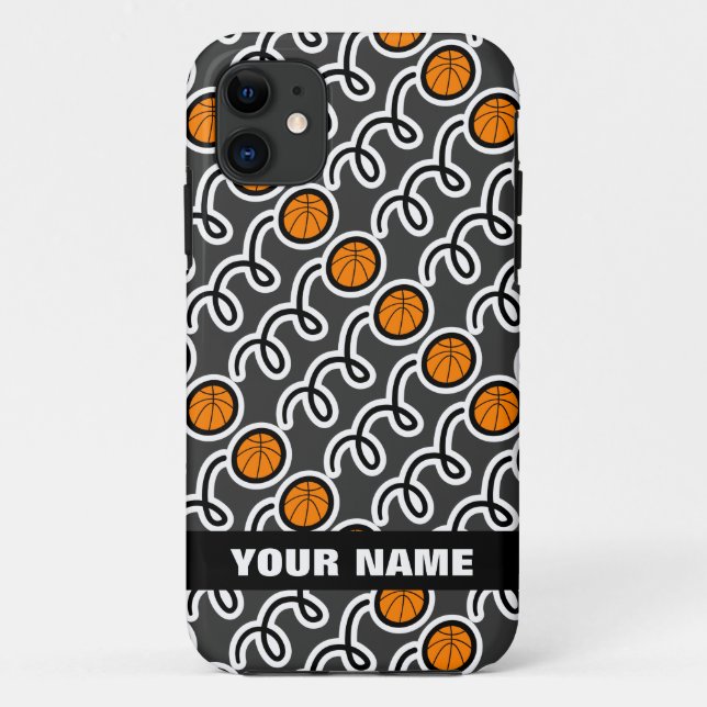 Basketball iPhone 5 case | Sport design for boys (Back)