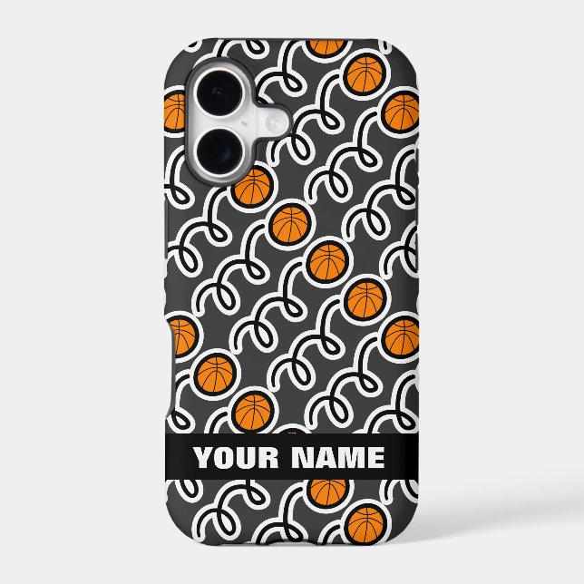 Basketball iPhone 5 case | Sport design for boys (Back)