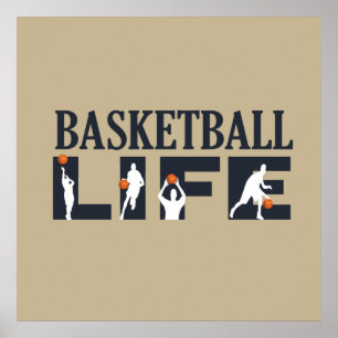 basketball is life poster