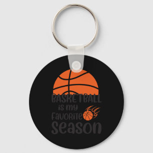 Basketball Is My Favourite Season 12 Key Ring