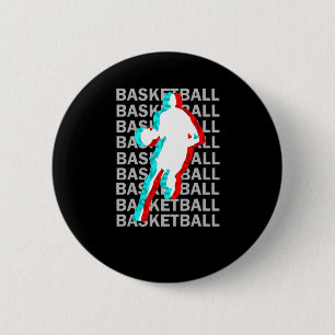 Basketball Is My Favourite Season 3  6 Cm Round Badge