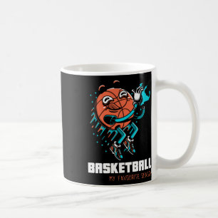 Basketball Is My Favourite Season Fun Coffee Mug