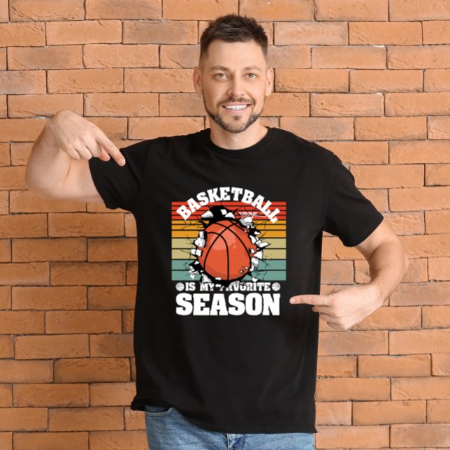 Basketball is my favourite season T-Shirt (Creator Uploaded)