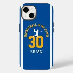 Basketball Is My Game   Sports Team Jersey Case-Mate iPhone 14 Case