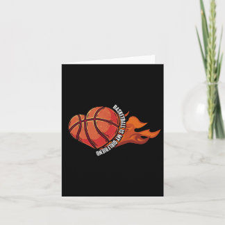 Basketball Is My Girlfriend Ball Game Hoops Player Card