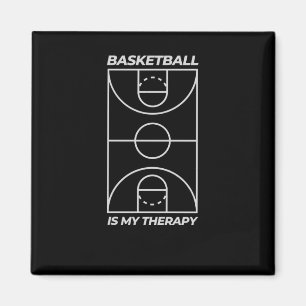 Basketball Is My Therapy Magnet