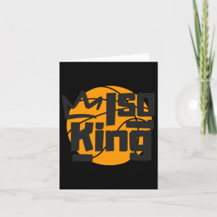 Basketball Isolation King One Man Show Card