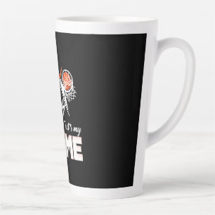 Basketball It Is My Game Latte Mug