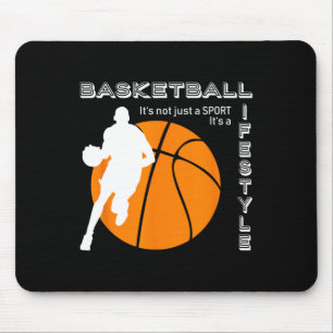 Basketball It's A Lifestyle - Basketball Mouse Mat