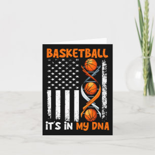Basketball It's In-my Dna Fun Player Coach Team Sp Card