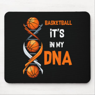 Basketball It's In My DNA Fun Player Coach Team Sp Mouse Mat