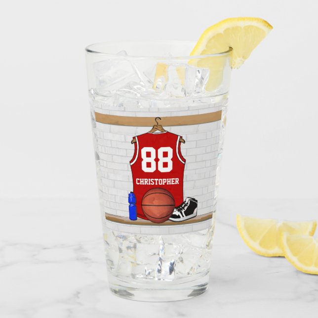 Basketball Jersey momento Glass (Back Ice)