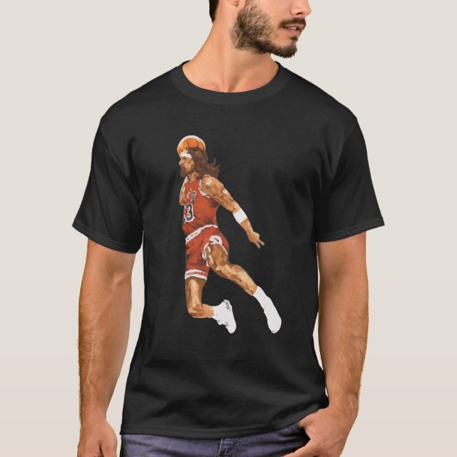 Basketball Jesus funny t-shirt (Front)
