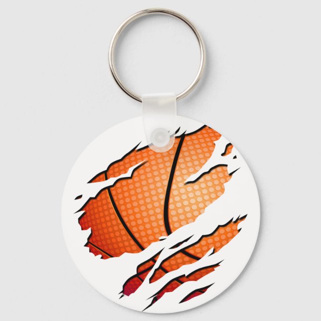 basketball key ring (Front)