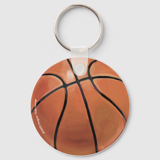 Basketball Key Ring (Front)