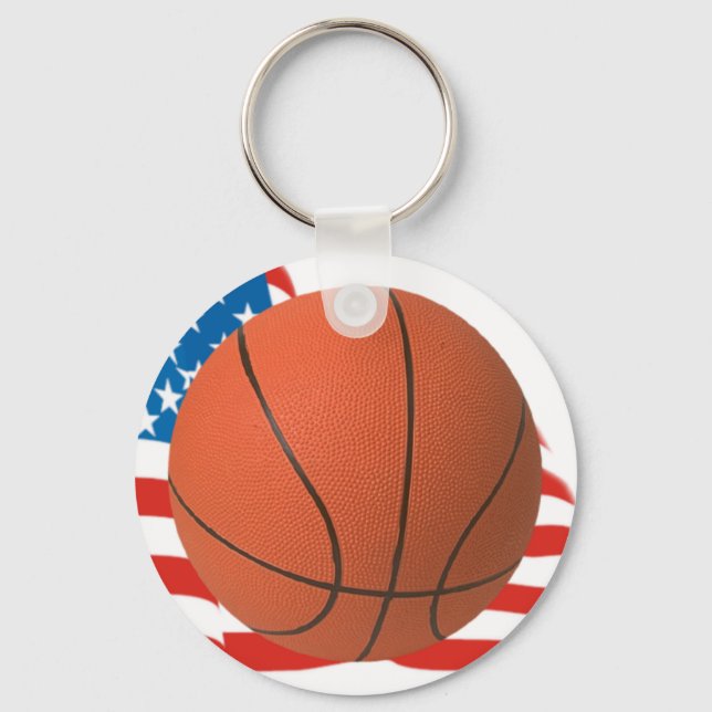 Basketball Key Ring (Front)
