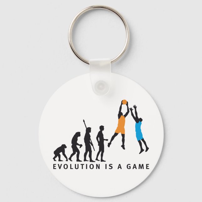 basketball key ring (Front)