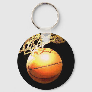 Basketball Key Ring