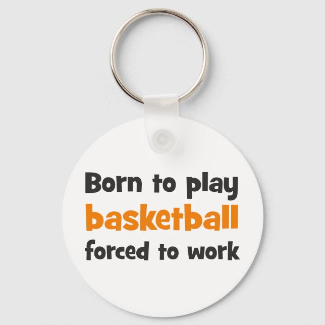 basketball key ring (Front)