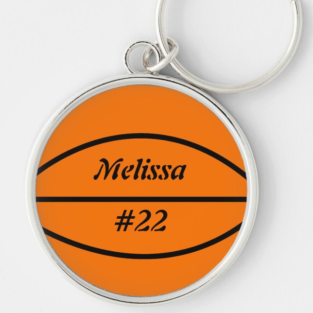 Basketball Keychain (Front)