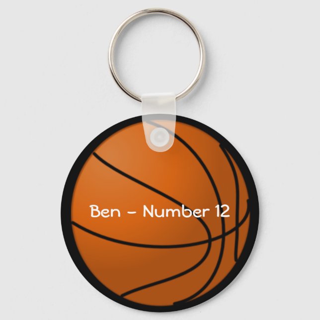 Basketball Keychain (Front)