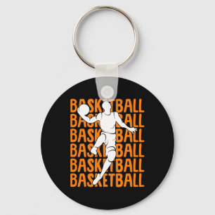 Basketball Kids Boys Men 1 Key Ring