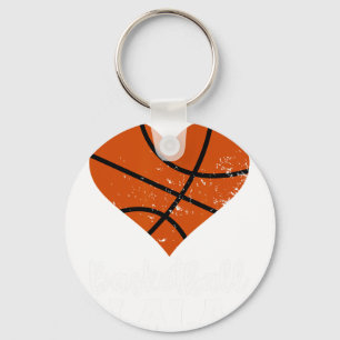 Basketball LaLa Fun Basketball Heart Grandma La La Key Ring