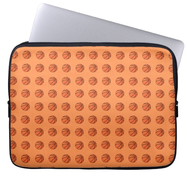 Basketball Laptop Sleeve (Front)