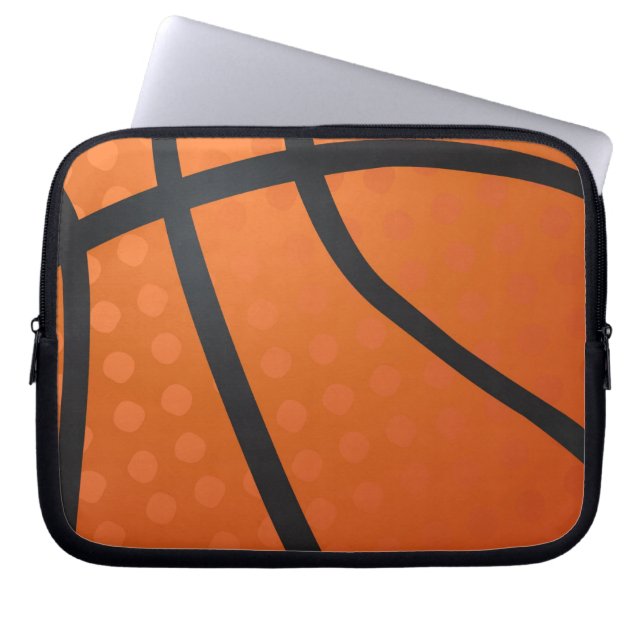 Basketball Laptop Sleeve (Front)