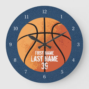 Basketball Large Clock