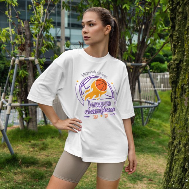 Basketball League Champion T-Shirt (Creator Uploaded)