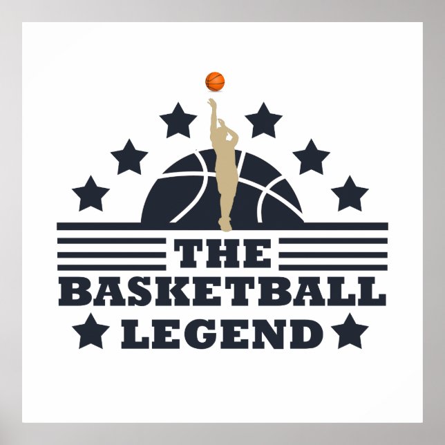 basketball legend poster (Front)